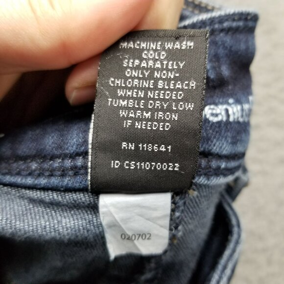 Lane Bryant Jeans Womens16 Blue Zip Ankle Genuis Fit Stretch Denim - Picture 10 of 10